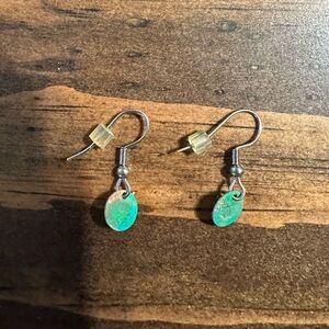 Copper Drop Earrings